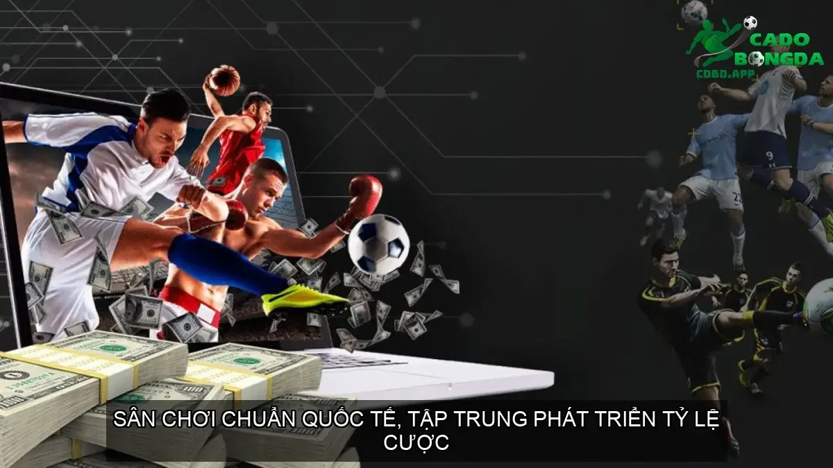 Sân chơi chuẩn quốc tế, tập trung phát triển tỷ lệ cược chuẩn xác và kèo sớm