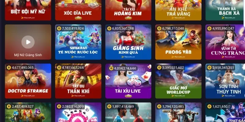 Những dòng game slot tiêu biểu tại nổ hũ HD88